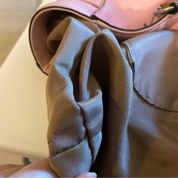 Coach Pink Pebble Purse - Picture 11 of 12
